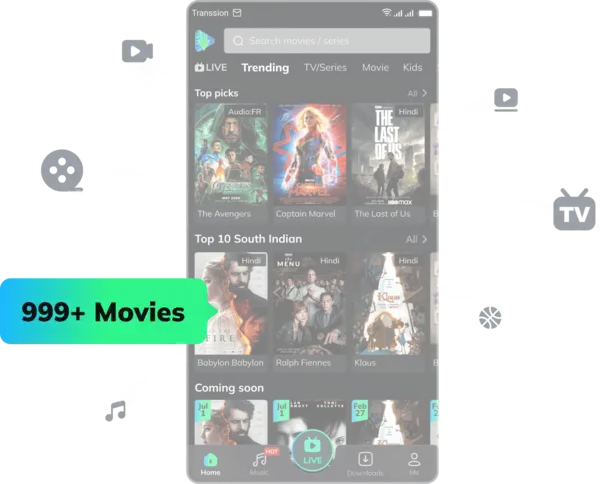 A Wide Selection of TV Shows and Movies